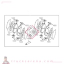 Jeu de plaquette avant - ISUZU PARTS