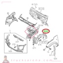Pare-boue aile avant gauche - ISUZU PARTS