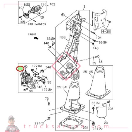 Unité de direction - ISUZU PARTS