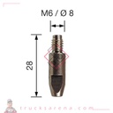 Tube contact CuCrZr SP25-36 - FORCH