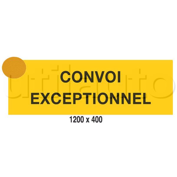 Bâche pour convoi exceptionnel 1200 x 400 mm - ROBERT LYE