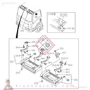 Élément de fixation, pare-soleil - ISUZU PARTS