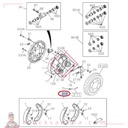 Jeu de mâchoires de frein arrière - ISUZU PARTS