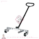 Chariot 2 roulettes pour roues camions et bus max 250kg - SODISE
