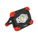LED floodlight 20W, 2000 lumens, rechargeable, magnetic - SODISE