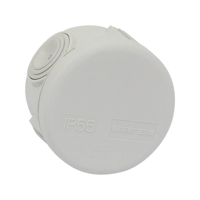 Boîte de dérivation IP55, diamètre 70 x 45 mm - SODISE