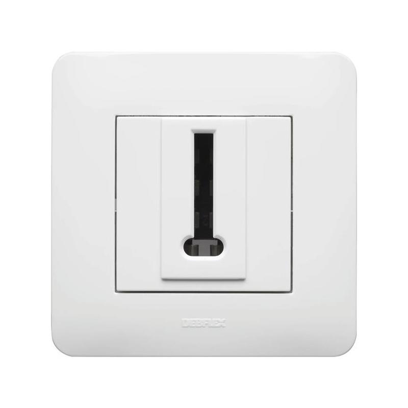 Telephone wall socket, 8 contacts - SODISE