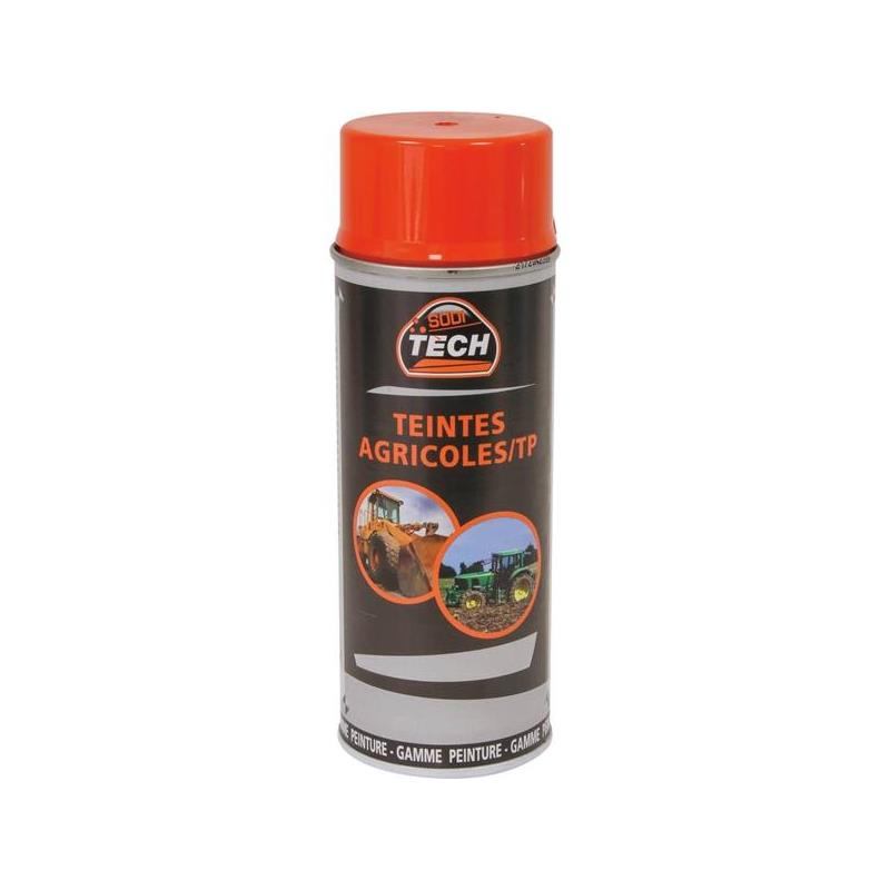 Spray paint 400 ml, agricultural orange KUBOTA - SODISE