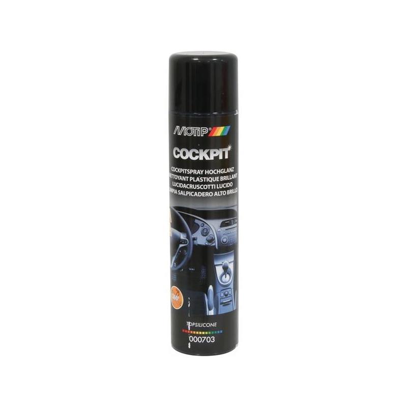 Interior plastic cleaner, aerosol 600 ml - SODISE