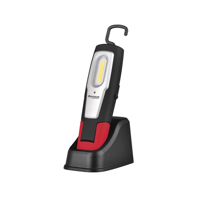 LED workshop hand light, 600 lumens, rechargeable - SODISE