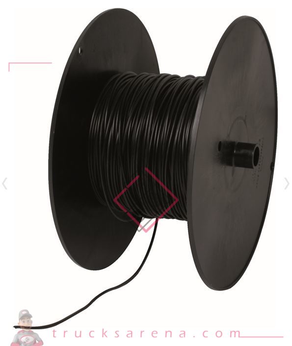 Câble électrique monoconducteur RLX(25M)CABLE 6 NOIR - FORCH