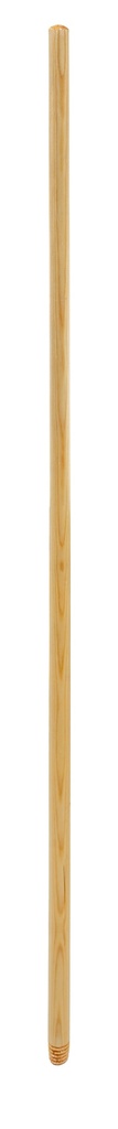 Manche en pin vernis, h 130 cm - Ø 22 mm - LAMPA