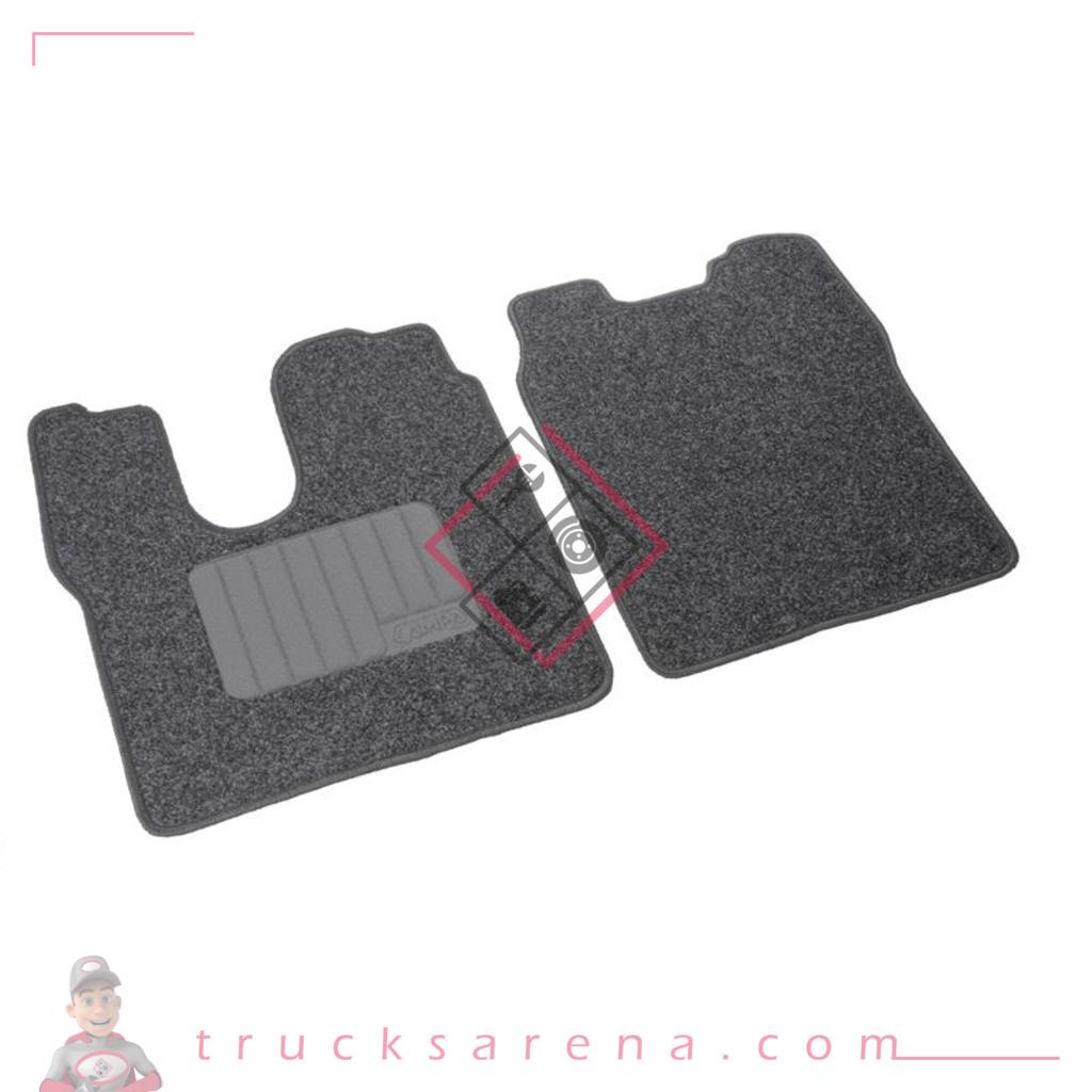 Set tapis sur mesure en moquette - compatible pour  Man TGL (05/05>) cab. C -  Man TGM (10/05>) cab. C -  Man TGS (09/07>) cab. L/XL - LAMPA