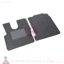 Set tapis sur mesure en moquette - compatible pour  Daf CF (07/13>) -  Daf XF 106 (10/12>05/21) - LAMPA