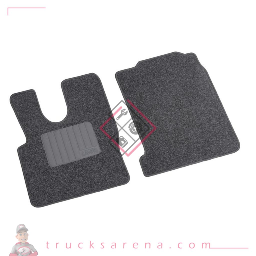 Set tapis sur mesure en moquette - compatible pour  Daf 95XF (01/97>09/03) -  Daf CF65 (01/01>12/14) -  Daf CF75 (01/01>12/14) -  Daf CF85 (04/06>12/14) -  Daf XF 105 (02/04>12/14) -  Daf XF 95 (11/01>12/07) - LAMPA