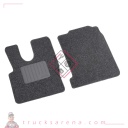 Set tapis sur mesure en moquette - compatible pour  Daf 95XF (01/97>09/03) -  Daf CF65 (01/01>12/14) -  Daf CF75 (01/01>12/14) -  Daf CF85 (04/06>12/14) -  Daf XF 105 (02/04>12/14) -  Daf XF 95 (11/01>12/07) - LAMPA