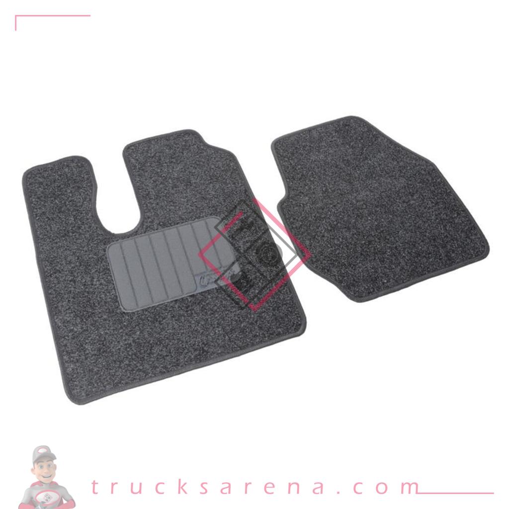 Set tapis sur mesure en moquette - compatible pour  Mercedes Actros MP2 (04/03>12/08) no tunnel -  Mercedes Actros MP3 (06/08>12/13) no tunnel - LAMPA
