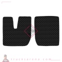 2 tapis en Skeentex - Noir - compatible pour Iveco Stralis (08/06>12/12) automatic, manual, wide cab, sliding fridge - Iveco Stralis Hi-Way (07/12>08/16) automatic, manual, wide cab, sliding fridge - Iveco Stralis (08/02>07/06) automatic, manual, wide cab, sliding fridge - Iveco Stralis (07/12>12/19) automatic, manual, wide cab, dual sliding fridges, sliding fridge - Iveco Stralis XP (09/16>12/19) automatic, wide cab, dual sliding fridges, sliding fridge - LAMPA