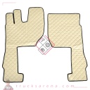 2 tapis en Skeentex - Crème - compatible pour Volvo FH Serie 4 (01/21>) automatic, manual - Volvo FH Serie 4 (09/12>12/20) automatic, manual - LAMPA