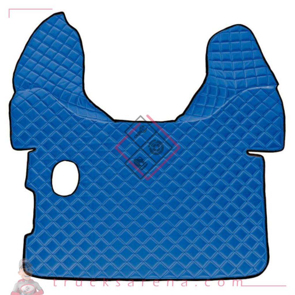 Tapis central en Skeentex - Bleu - compatible pour Daf XF 105 (02/04>12/14) manual, without Webasto - Daf XF 106 (10/12>05/21) manual, without Webasto - LAMPA