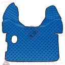 Tapis central en Skeentex - Bleu - compatible pour Daf XF 105 (02/04>12/14) manual, without Webasto - Daf XF 106 (10/12>05/21) manual, without Webasto - LAMPA