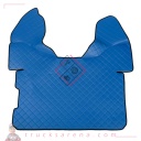 Tapis central en Skeentex - Bleu - compatible pour Daf XF 105 (02/04>12/14) automatic, with Webasto - Daf XF 106 (10/12>05/21) automatic, with Webasto - LAMPA