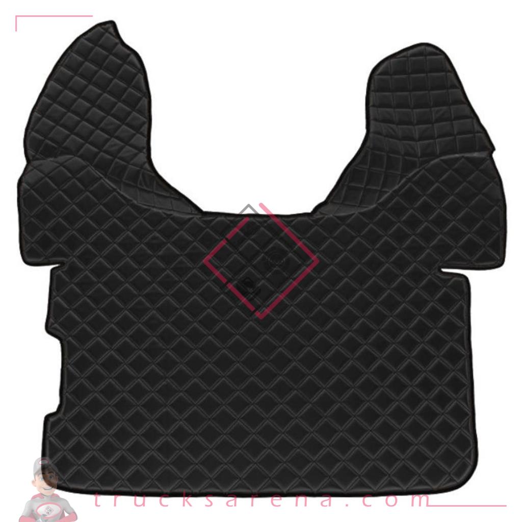Tapis central en Skeentex - Noir - compatible pour Daf XF 105 (02/04>12/14) automatic, without Webasto - Daf XF 106 (10/12>05/21) automatic, without Webasto - LAMPA