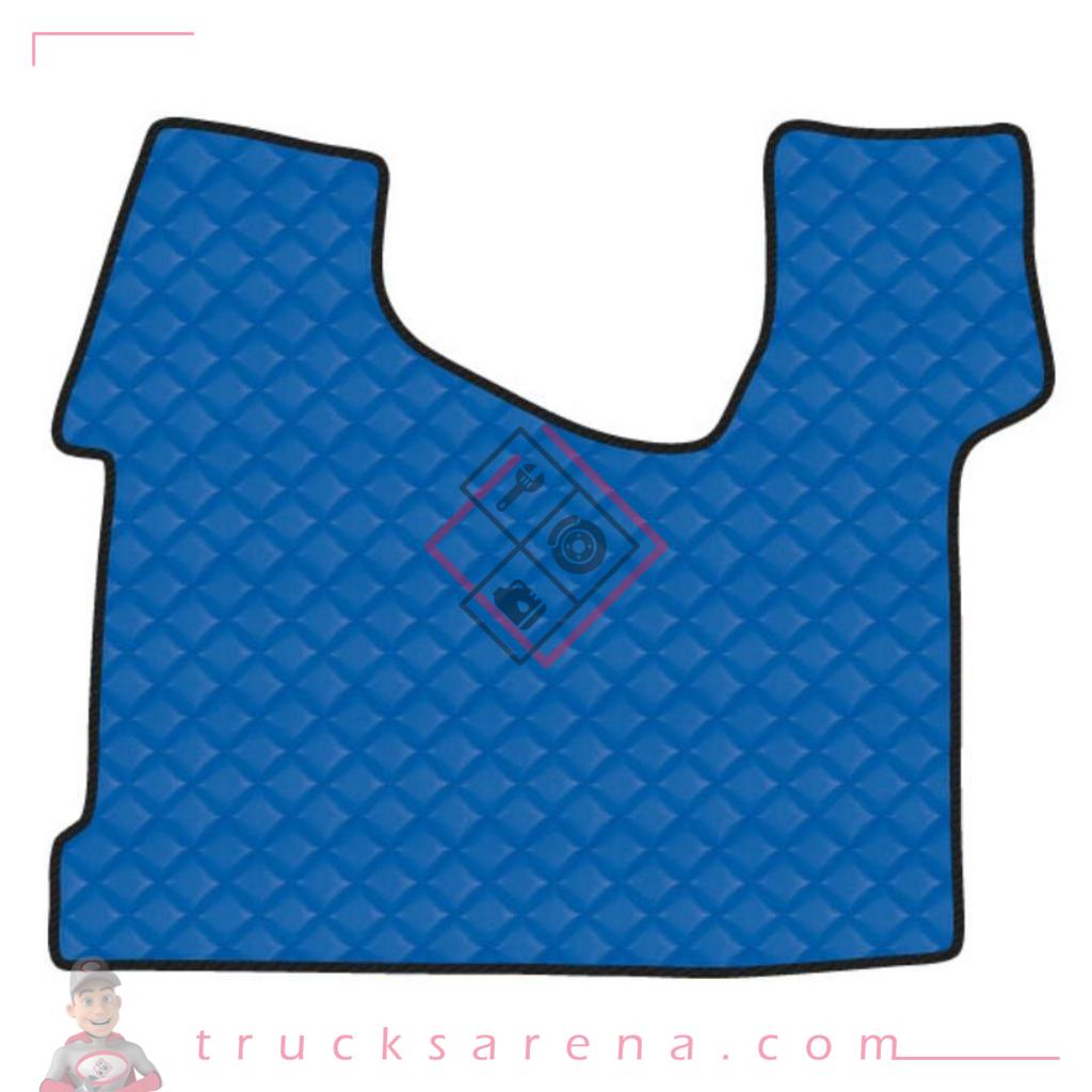 Tapis central en Skeentex - Bleu - compatible pour Mercedes Actros MP4 (09/11>09/19) narrow cab, tunnel - Mercedes Actros MP5 (10/19>) narrow cab, tunnel - LAMPA