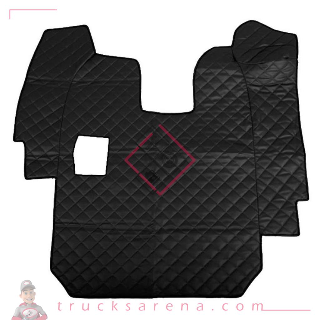 Tapis central en Skeentex - Noir - compatible pour Scania R Serie 5 (03/04>08/09) manual - LAMPA
