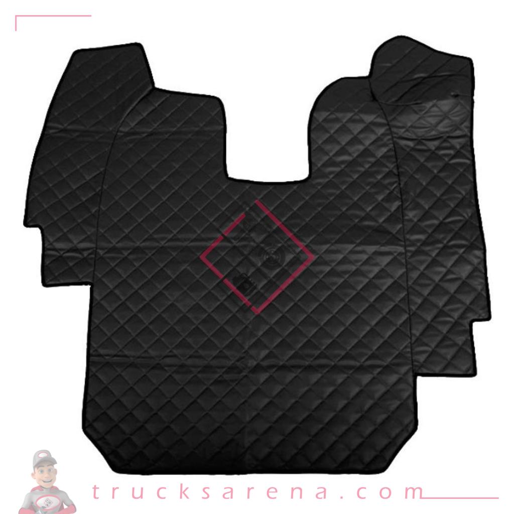 Tapis central en Skeentex - Noir - compatible pour Scania R Serie 5 (03/04>08/09) automatic - LAMPA