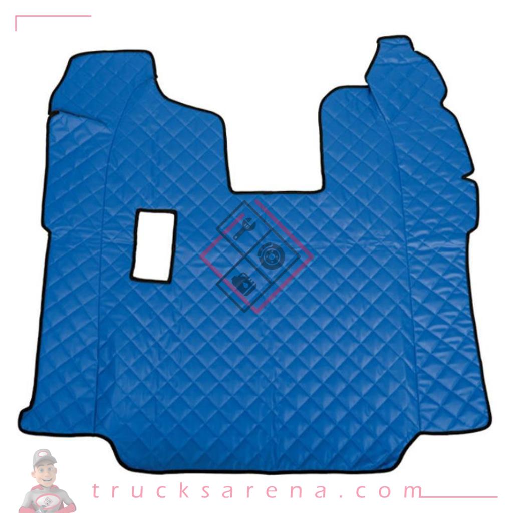 Tapis central en Skeentex - Bleu - compatible pour Scania R Serie 6 (09/09>08/13) manual, pneumatic passenger seat - Scania R Serie 6 - Streamline (01/15>12/17) manual, Recaro seats, passenger seat foldable, pneumatic passenger seat - Scania R Serie 6 - Streamline (09/13>12/14) manual, Recaro seats, passenger seat foldable, pneumatic passenger seat - LAMPA
