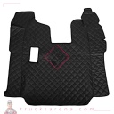 Tapis central en Skeentex - Noir - compatible pour Scania R Serie 6 (09/09>08/13) manual, pneumatic passenger seat - Scania R Serie 6 - Streamline (01/15>12/17) manual, Recaro seats, passenger seat foldable, pneumatic passenger seat - Scania R Serie 6 - Streamline (09/13>12/14) manual, Recaro seats, passenger seat foldable, pneumatic passenger seat - LAMPA