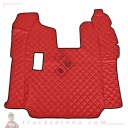 Tapis central en Skeentex - Rouge - compatible pour Scania R Serie 6 (09/09>08/13) manual, pneumatic passenger seat - Scania R Serie 6 - Streamline (01/15>12/17) manual, Recaro seats, passenger seat foldable, pneumatic passenger seat - Scania R Serie 6 - Streamline (09/13>12/14) manual, Recaro seats, passenger seat foldable, pneumatic passenger seat - LAMPA