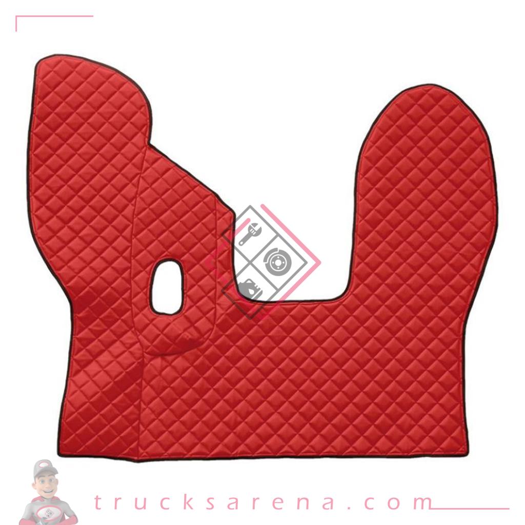 Tapis central en Skeentex - Rouge - compatible pour Daf CF (07/13>) manual, Euro 6 - LAMPA