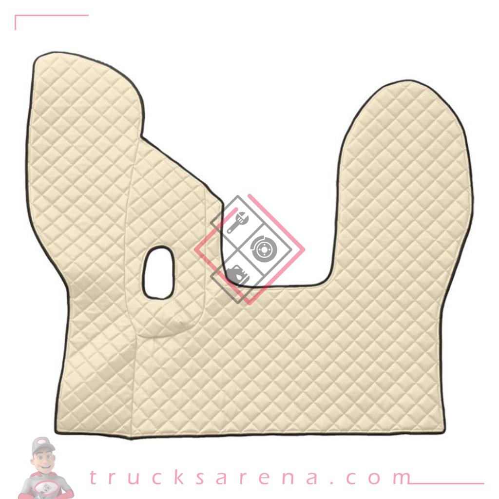 Tapis central en Skeentex - Crème - compatible pour Daf CF (07/13>) manual, Euro 6 - LAMPA