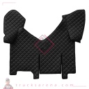 Tapis central en Skeentex - Noir - compatible pour Iveco Stralis (08/02>12/12) automatic, wide cab, sliding fridge - Iveco Stralis (07/12>12/19) automatic, wide cab, sliding fridge - Iveco Stralis Hi-Way (07/12>08/16) automatic, wide cab, sliding fridge - Iveco Stralis XP (09/16>12/19) automatic, wide cab, sliding fridge - LAMPA