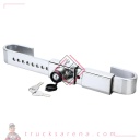 Zanna 3, cadenas bloque-porte arrière en acier inox - LAMPA