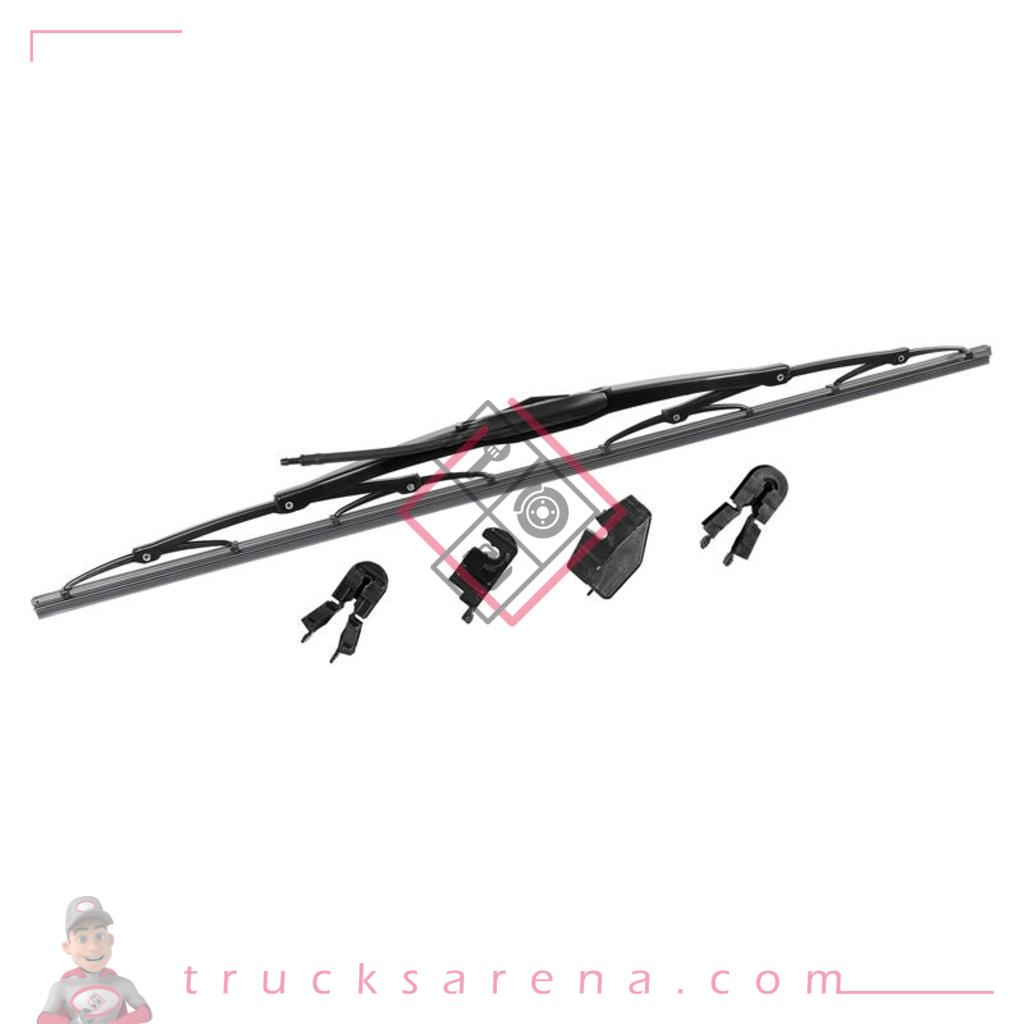 Optimax, balai essuie-glaces pour camions et fourgons - 55 cm (22") - Avec pulvérisateurs - 1 pcs - LAMPA