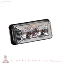 Feux de gabarit à 2 leds, 24V - Blanc - LAMPA