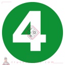 Étiquette adhésive classification euro - 4 - LAMPA