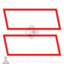 Kit disques adhésifs 2 pc - Transport de marchandises pour des tiers - LAMPA