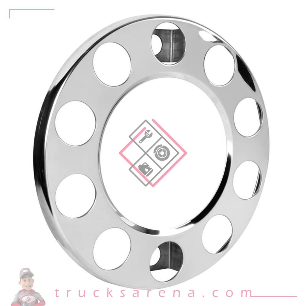 Anneau cache-moyeu en inox, pour jantes en alliage - LAMPA