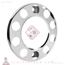 Anneau cache-moyeu en inox, pour jantes en alliage - LAMPA