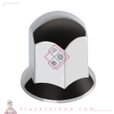 Cache-boulons chromés en ABS - Ø 27 mm - Set 8 pcs - LAMPA
