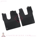 Tapis de sol camion sur mesure en caoutchouc écologique - compatible pour  Man TGL (05/05>) cab. C -  Man TGM (10/05>) cab. C -  Man TGS (09/07>) cab. L/XL - LAMPA