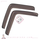Set de déflecteurs en acrylique - compatible pour Renault Midlum (02/00>12/14)  - Renault Premium 1 (02/96>04/06)  - Renault Premium 2 (09/05>12/13) - LAMPA