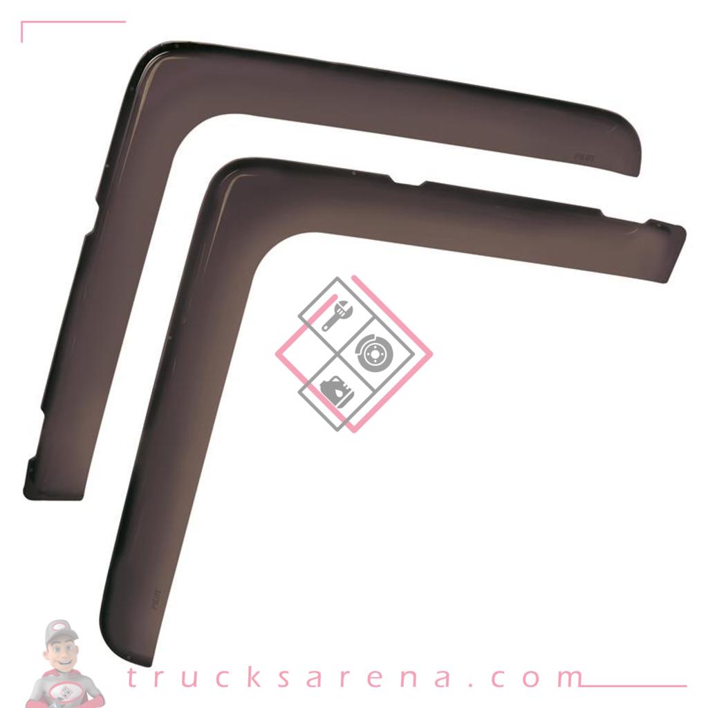 Set de déflecteurs en polycarbonate - compatible pour Scania P Serie 5 (09/04>11/11)  - Scania P Serie 6 (12/11>12/17)  - Scania R Serie 5 (03/04>08/09)  - Scania R Serie 6 (09/09>08/13)  - Scania R Serie 6 - Streamline (09/13>12/17) - LAMPA