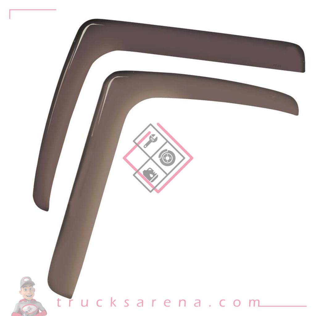Set de déflecteurs en polycarbonate - compatible pour Man TGA (03/99>05/10)  - Man TGL (05/05>)  - Man TGM (10/05>)  - Man TGS (09/07>)  - Man TGX (09/07>) - LAMPA