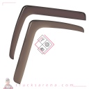 Set de déflecteurs en polycarbonate - compatible pour Man TGA (03/99>05/10)  - Man TGL (05/05>)  - Man TGM (10/05>)  - Man TGS (09/07>)  - Man TGX (09/07>) - LAMPA