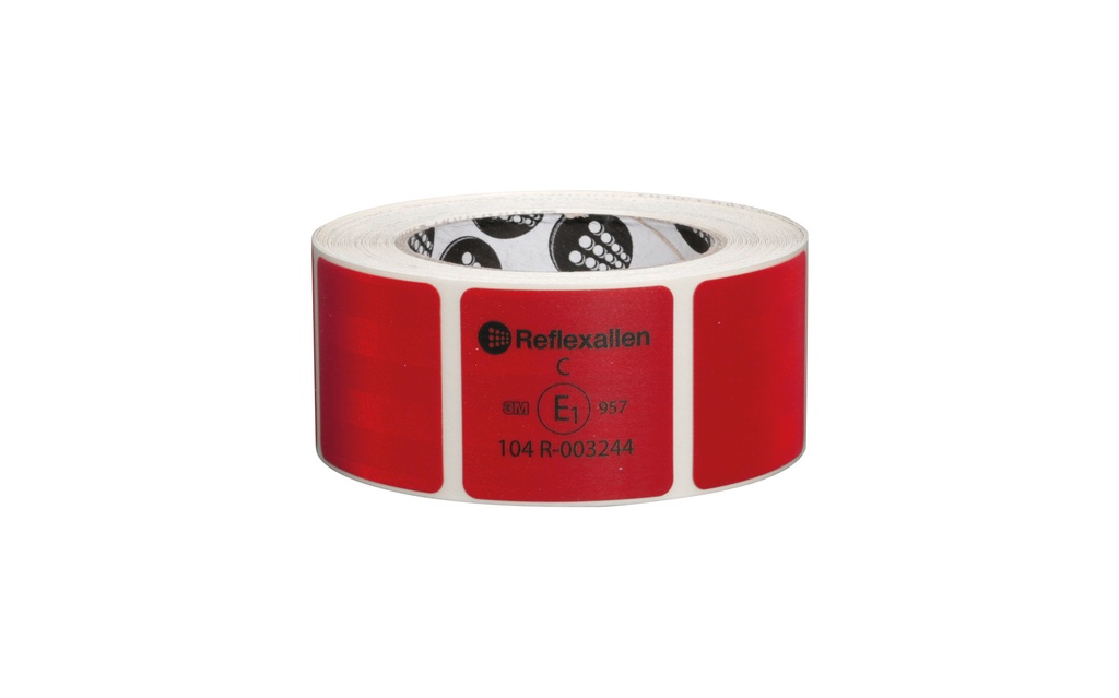 Value, ruban de signalisation pour surfaces bâchées - 12,5 m - Rouge - LAMPA
